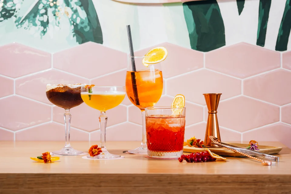 Cocktails at LACAN
